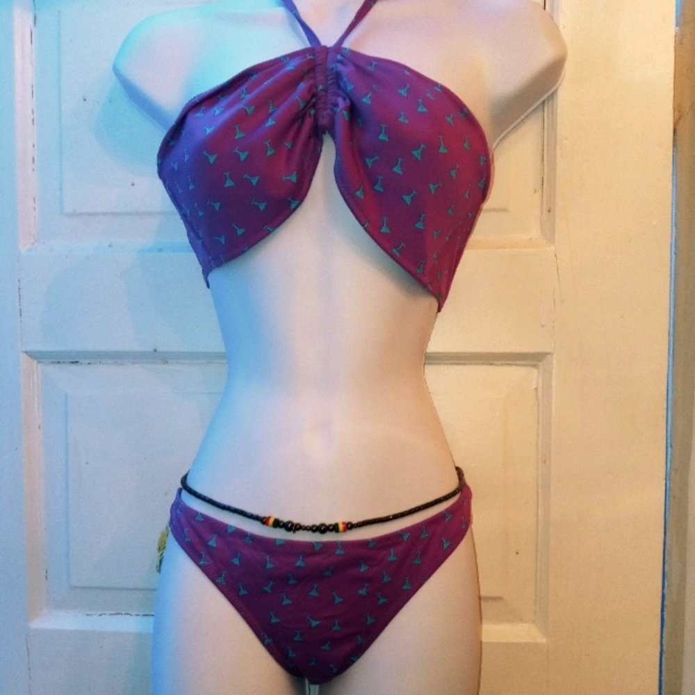 2piece bikini set never worn